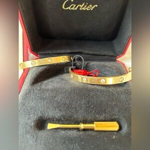 10 Diamond LOVE BRACELET by Cartier